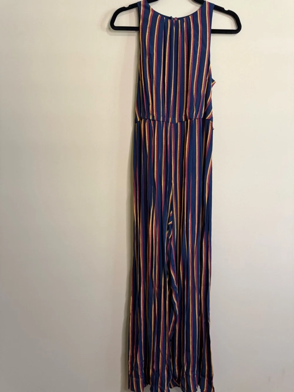 Plenty by Tracy Reese Striped Wide Leg Tie Waist Jumpsuit XS